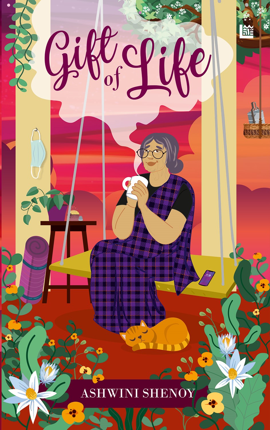 Gift of Life Novel by Ashwini Shenoy Cover reveal.